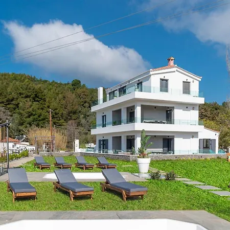Mythos Luxury Villa-Skiathos Troulos Exterior photo